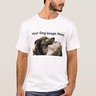 あなたのカスタム犬の写真 Tシャツ