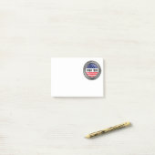 あなたのカスタム米国ボタン ポストイット (デスク上)