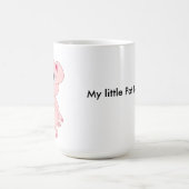 あなたのカスタム15のozのクラシックで白いマグ コーヒーマグカップ (中央)