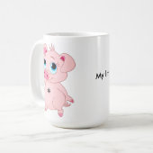 あなたのカスタム15のozのクラシックで白いマグ コーヒーマグカップ (正面左)