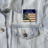 あなたのカトリック教の信頼ボタンを投票して下さい 缶バッジ (インサイチュ)