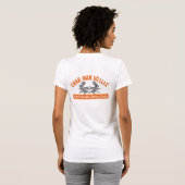 "あなたのカニのダディーは誰？" = CrabManWillie 女性用Tシャツ Tシャツ (裏面フル)