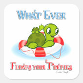 あなたのカメを浮かせるものは何でも2 スクエアシール (正面)