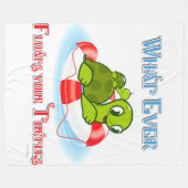 あなたのカメを浮かせるものは何でも2 フリースブランケット (正面(横))