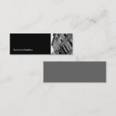 あなたのカードをカスタマイズ スキニー名刺 (正面/裏面)