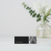 あなたのカードをカスタマイズ スキニー名刺 (スタンド正面)