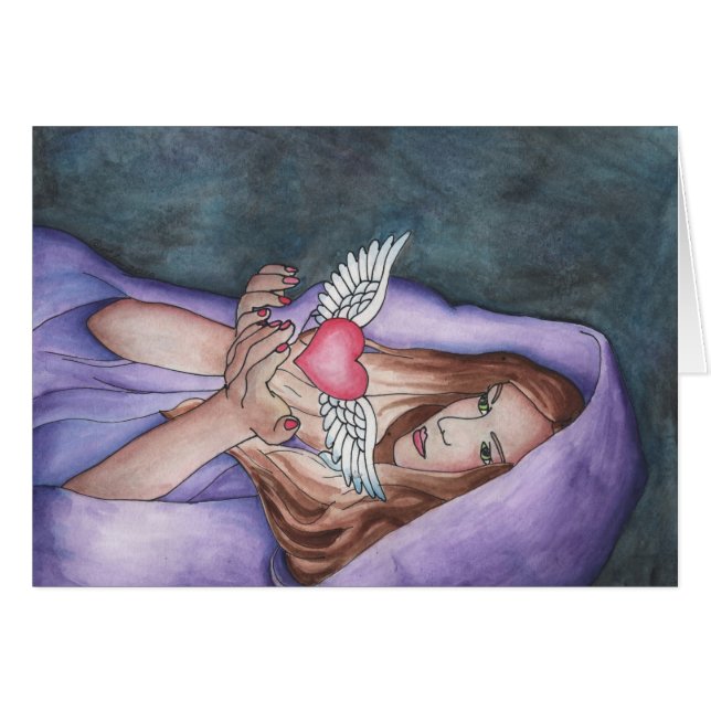 あなたのカードを挙げて下さい (正面横)