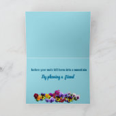 あなたのカー考えド25感動的を微調整する サンキューカード (内部)