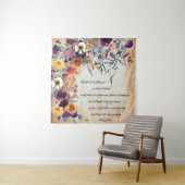 あなたのガイド、秋のフローラミックス タペストリー (インサイチュ)