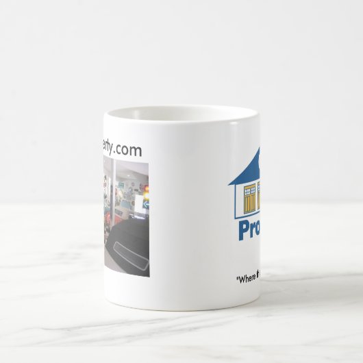 あなたのガレージのそれを楽しんで下さい コーヒーマグカップ (中央)