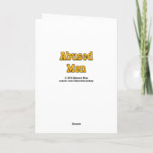 あなたのガールフレンドが当れば、非難はまたは…電話します カード (裏面)