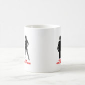 あなたのガールフレンド。 私のガールフレンド コーヒーマグカップ (中央)