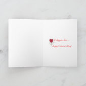 あなたのキスだけ-ヴィンテージのバレンタインカード シーズンカード (内部)