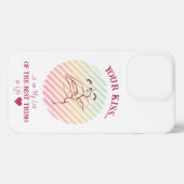 あなたのキスは私のリスト最高のiPhone 13ケース上にある iPhoneケース (裏面横)