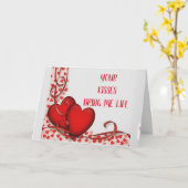 あなたのキスは私を生きる – あなたは私の妻になるの？ カード (黄色い花)