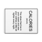 あなたのキッチンのためのカロリー定義マグネット マグネット (横)