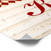 あなたのキッチン – 家の看板ポスター – SRF ポスター (角)