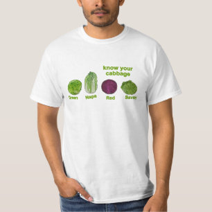 あなたのキャベツを知って下さい Tシャツ