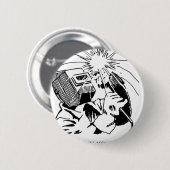 あなたのキュービクルで楽しい時を、私溶接します過して下さい! 缶バッジ (正面&裏面)