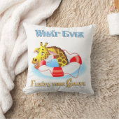 あなたのキリンを浮かび上がらせるものは2 クッション (ブランケット)