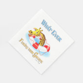 あなたのキリンを浮かび上がらせるものは2 スタンダードランチョンナプキン (角)