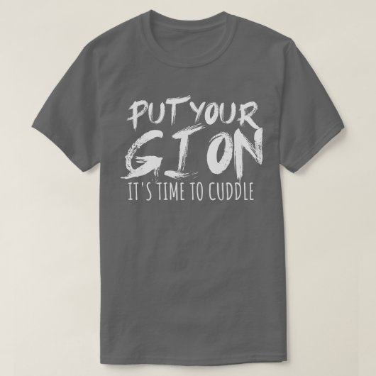 あなたのギグを置く時間を整理する Tシャツ (デザイン正面)