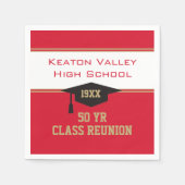 あなたのクラスの懇親会カスタムパーティーナプキンにする スタンダードカクテルナプキン (正面)