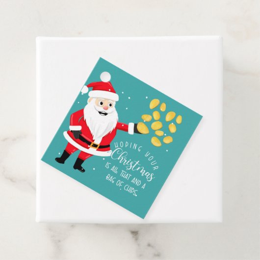 あなたのクリスマスがチップの全てでありバッグであることを願って フェイバータグ (インサイチュ)