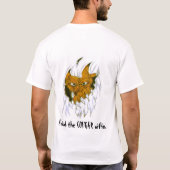 あなたのクーガーを自由にして下さい Tシャツ (裏面)