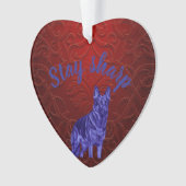 あなたのクールな犬へのギフト オーナメント (正面)