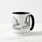 あなたのケーキを持ち、食べて下さい! マグカップ (正面右)