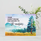 あなたのゲストルームは山に移動ニューホーム 案内状 (スタンド正面)