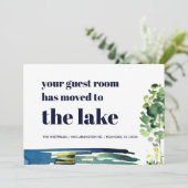 あなたのゲストルームは湖ニューホームに移動した 案内状 (スタンド正面)