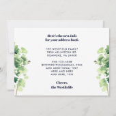 あなたのゲストルームは湖ニューホームに移動した 案内状 (裏面)