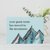 あなたのゲストルーム山に移動ニューホームアン 案内状 (スタンド正面)