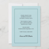 あなたのゲストルーム山に移動ニューホームアン 案内状 (裏面)