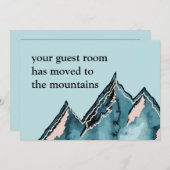 あなたのゲストルーム山に移動ニューホームアン 案内状 (正面/裏面)