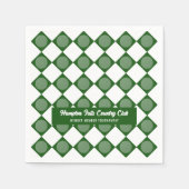 あなたのゲームを上げる:ゴルフクラブイベント紙ナプキン スタンダードカクテルナプキン (正面)