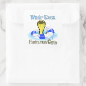 あなたのコブラが浮くもの スクエアシール (バッグ)