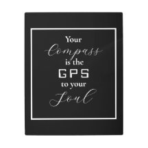 「あなたのコンパスはあなたの魂へのGPSである」フレーズ