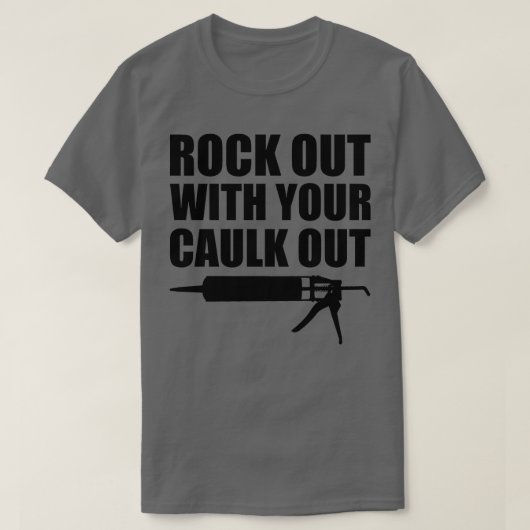 あなたのコーキングを出してロックアウト2 Tシャツ (デザイン正面)