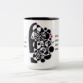 あなたのコーヒーのための素晴らしい容器 ツートーンマグカップ