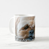 あなたのコーヒーをまだ終えて下さいか。  遊ぼう! コーヒーマグカップ (正面左)