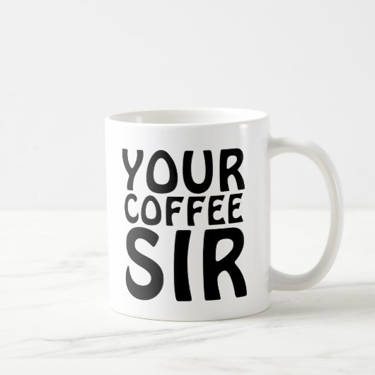 あなたのコーヒーサーのマグカップ コーヒーマグカップ (右)