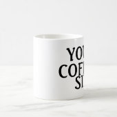 あなたのコーヒーサー、マグカップ コーヒーマグカップ (中央)