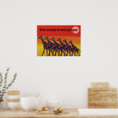 あなたのゴールGiraffesポスターに到達 ポスター (キッチン)