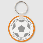 あなたのサッカークラブ名キーチェーン キーホルダー (裏面)