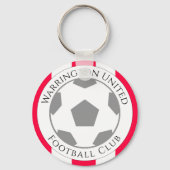 あなたのサッカークラブ名キーチェーン キーホルダー (裏面)