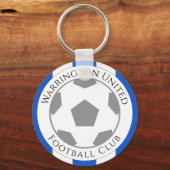 あなたのサッカークラブ名キーチェーン キーホルダー (裏面)