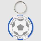 あなたのサッカークラブ名キーチェーン キーホルダー (裏面)